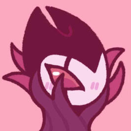 Profile Picture Headshot drawing of Grimm from Hollow Knight.