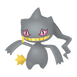 Banette facing forward, smiling.